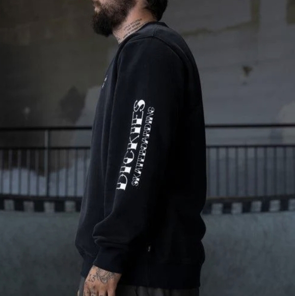 Dickies Skateboarding Ronnie Sandoval Relaxed Fit  Crewneck Sweatshirt - Picture 3 of 10
